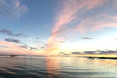 20A Sunset Over The Strait Of Magellan And Punta Arenas Chile From The Waterfront.jpg